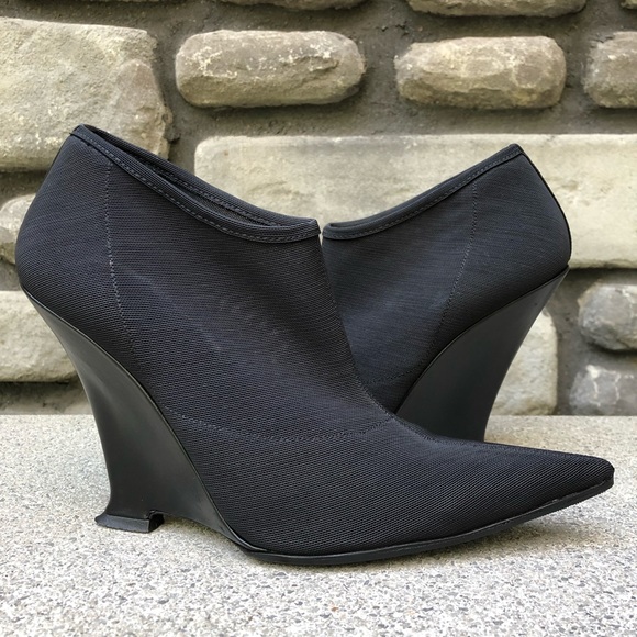 Vintage Yves St Laurent Booties Tom Ford 2001 sz40 - Picture 1 of 8